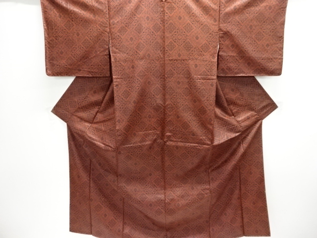 Japanese Kimono / Tsumugi Omeshi Silk